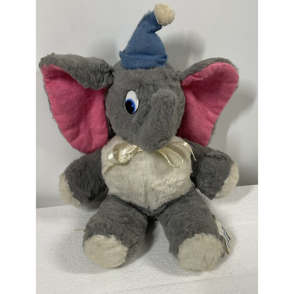 Vintage 60s-70s Walt Disney Dumbo Elephant Plush California Stuffed Toys